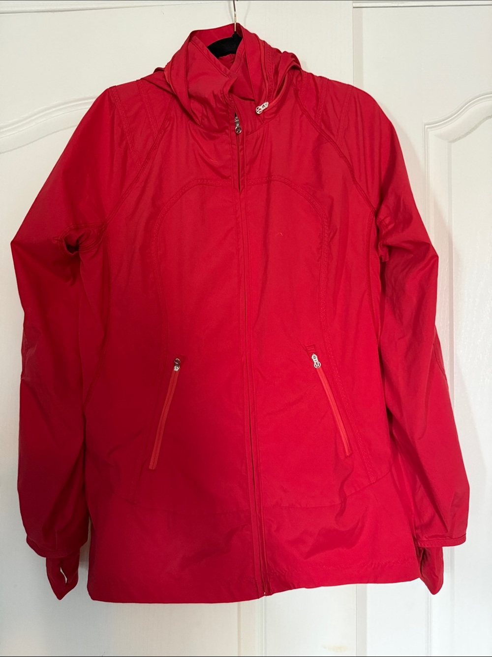 Lululemon Red Wrap it up Jacket
